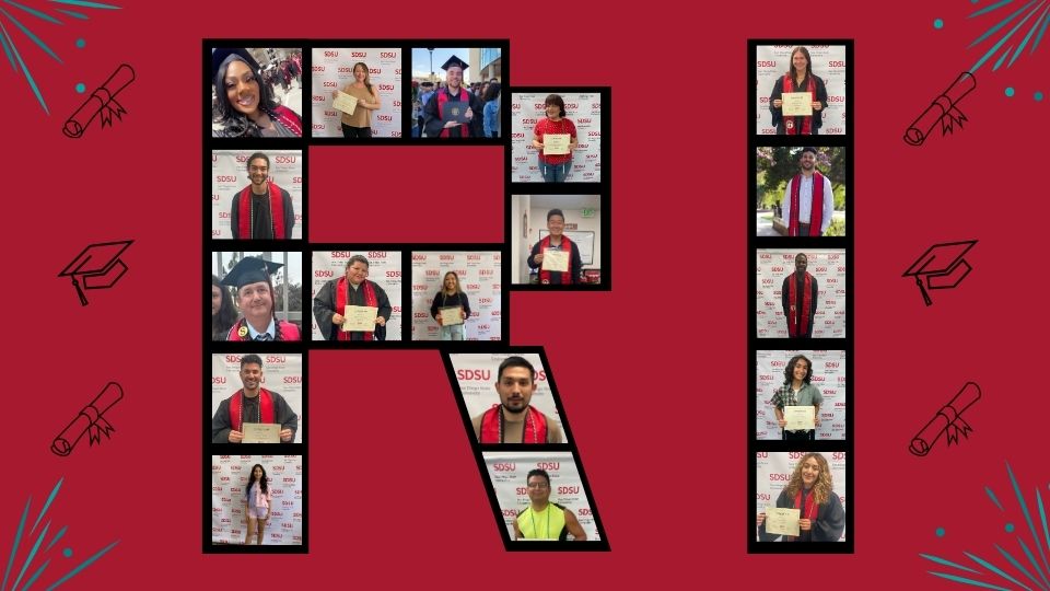 a picture that includes some of our RI Graduates